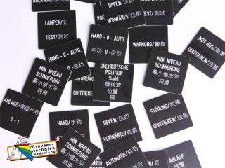 Kunstof formatour bijvoorbeeld Duits Chinees